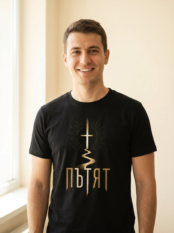 Пътят (The Path) - Тениска — mockup