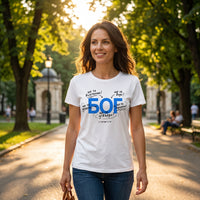 Бог (GOD Blue Design) - Тениска - lifestyle